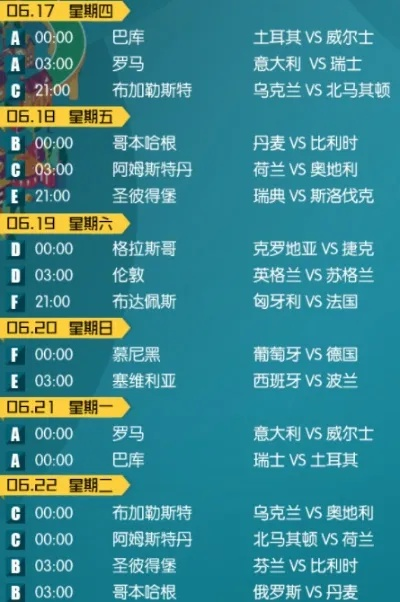 2021年欧洲杯的比赛日程及赛事预测-第3张图片-www.211178.com_果博福布斯